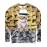 Men's Print Casual / Work / Formal / Sport Hoodie & Sweatshirt