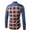 Men's Plaids & Checks Long Sleeve Top , Cotton / Denim Casual