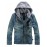Man Fashion Detachable Denim Jacket Men Sportswear Outdoors Casual Jackets Jeans Jacket Men Plus Size SOUH7