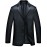 Men's Long Sleeve Casual Jacket,Polyester Solid Black / Blue