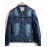 Men's Long Sleeve Casual Jacket,Cotton Solid Blue