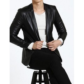 Men PU Outerwear