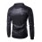 Men's Long Sleeve Casual Jacket,Cotton Solid Black