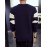 Men's Color Block Casual / Sport Hoodie & Sweatshirt,Cotton Long Sleeve Black / Blue / White