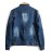 Men's Long Sleeve Casual Jacket,Cotton Solid Blue