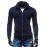 Men's Long Sleeve Hoodie & Sweatshirt,Cotton Solid
