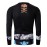Men's Print Casual / Sport SweatshirtCotton Long Sleeve Black