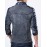 Men's Long Sleeve Casual Jacket,Polyester Solid Black / Blue