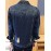 Men's Fashion Solid Broken Hole Slim Fit Casual Long Sleeve Denim Jacket,Cotton/Print/Casual/Plus Size