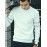 Men's Casual/Daily Simple Sweatshirt,Solid Round Neck Stretchy Cotton Long Sleeve Fall / Winter